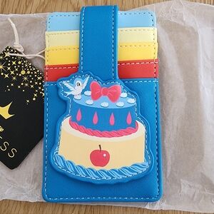 Loungefly Disney's Snow White Cake Card Holder NWT